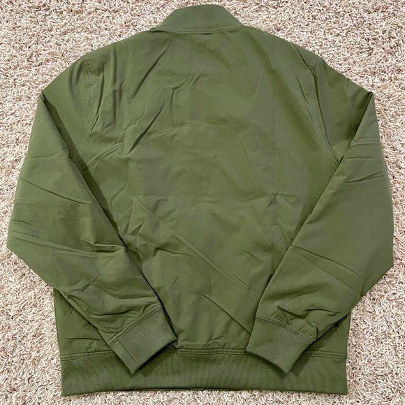 NEW Banana Republic Men’s Bomber Jacket Green, Size M (New) - Picture 8 of 14